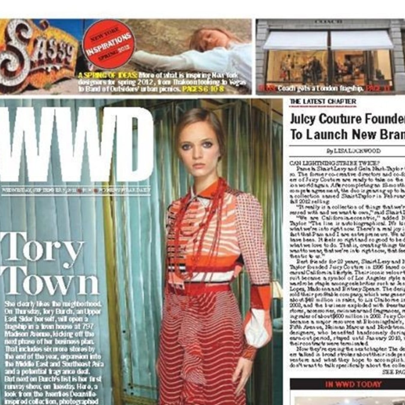 Project-WWD: Coach Opens Flagship In London