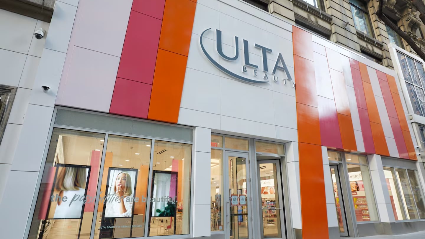 An Ulta Beauty storefront